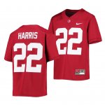 Youth Alabama Crimson Tide #22 Najee Harris Crimson Alumni NCAA College Football Jersey 2403BTCI3